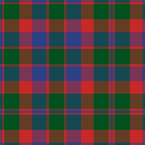 B/8 R6 G50 R42 B48 R8 G/50 tartan Tartan detail