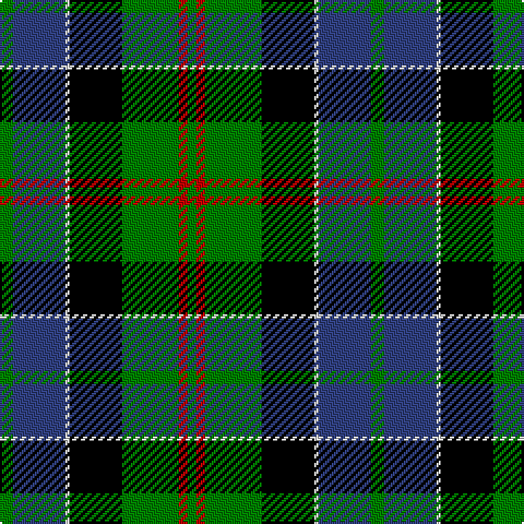 G/6 B24 LN2 K24 G26 R4 G/4 tartan Tartan detail