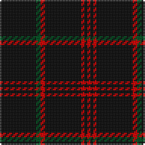 Tartan detail