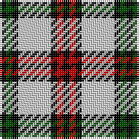Tartan detail