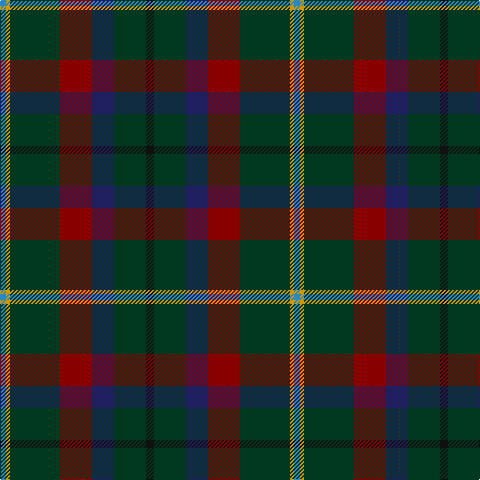 B/6 DY4 DG50 DR32 DB22 DG32 K/8 tartan Tartan detail