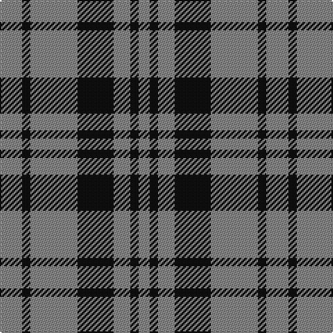 N/8 K6 N12 K26 N34 K6 N/16 tartan Tartan detail