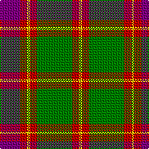 P/32 R12 Y4 R12 G56 R12 Y/4 tartan Tartan detail
