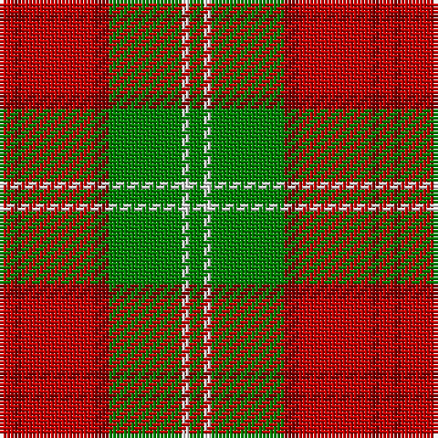 R/4 DR2 R20 DR4 G20 LN2 G/4 tartan Tartan detail