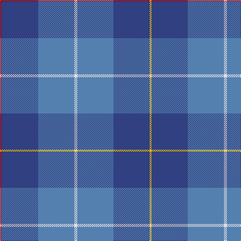 R/4 B72 Ba72 LN6 Ba72 B72 Y/4 tartan Tartan detail