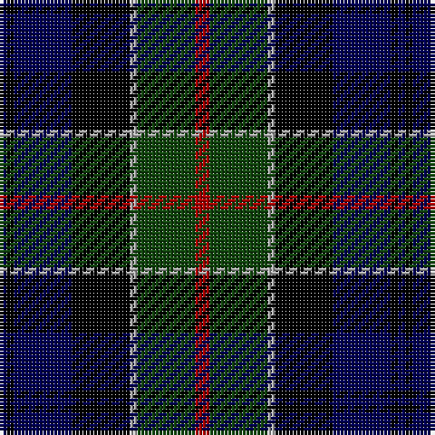DB/2 K2 DB16 K16 N2 DG16 DR/4 tartan Tartan detail