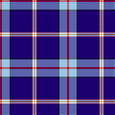 R/8 LB32 K6 DB88 R2 W6 DY/4 tartan Tartan detail