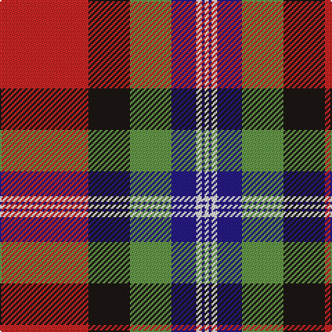R/64 K30 LG30 DB18 W4 DB2 W/3 tartan Tartan detail