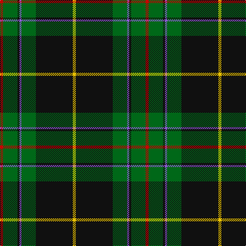 R/6 G28 K4 P4 G28 K72 Y/6 tartan Tartan detail
