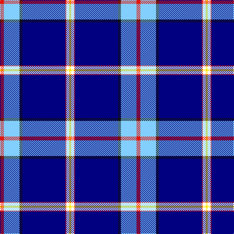 R/8 LB32 K6 DB88 R2 W6 Y/4 tartan Tartan detail