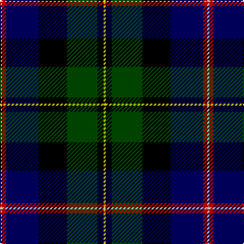 N/2 R4 DB32 K28 G30 K6 Y/2 tartan Tartan detail