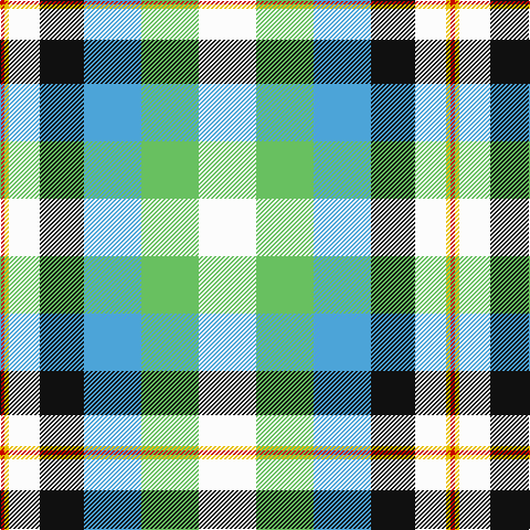 Tartan detail