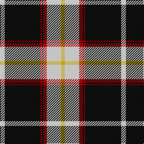 W/8 K60 R2 K2 R6 W24 Y/6 tartan Tartan detail