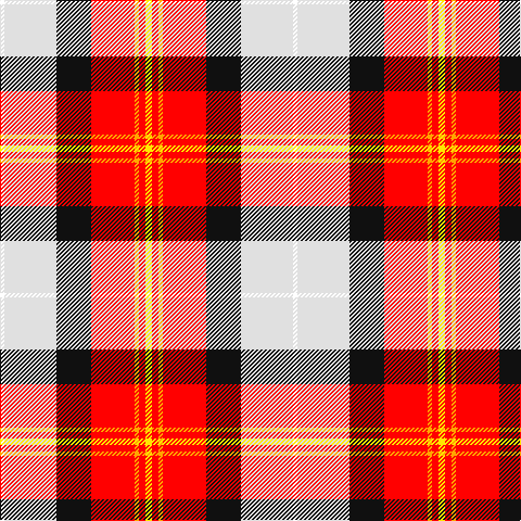 W/4 LN48 K32 R40 Ya4 R6 Y/6 tartan Tartan detail