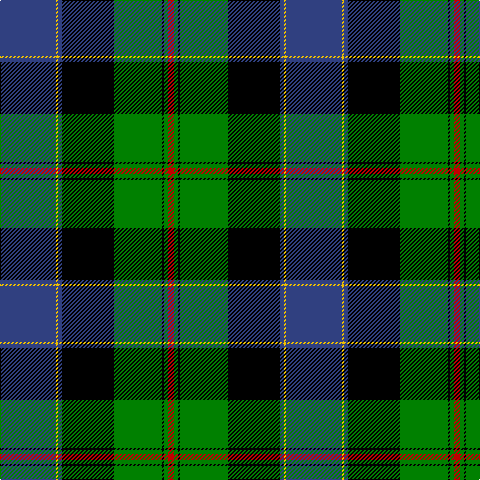 B/56 Y2 B4 K52 G48 K2 G4 R/6 tartan Tartan detail