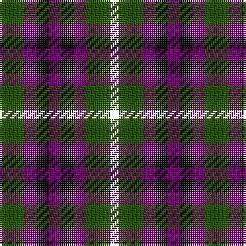 Tartan detail
