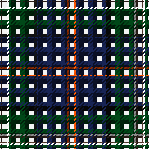 R/2 DB2 R2 DB32 K6 DG24 W2 T/8 tartan Tartan detail