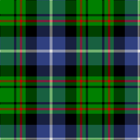 G/48 K8 G12 R8 G12 K38 B44 LN/10 tartan Tartan detail
