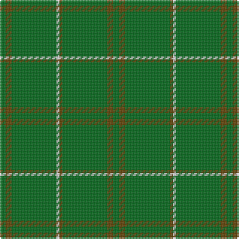 Tartan detail