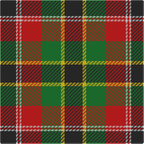 Tartan detail