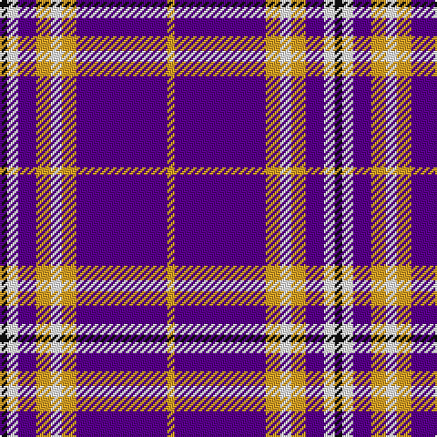 K/4 W6 P10 Y8 W6 Y8 P50 Y/4 tartan Tartan detail