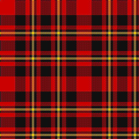 R/52 K36 R14 K8 Y8 K8 R14 K/36 tartan Tartan detail