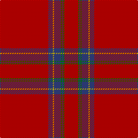 R/84 B8 Y2 B12 G2 B2 G2 R/24 tartan Tartan detail