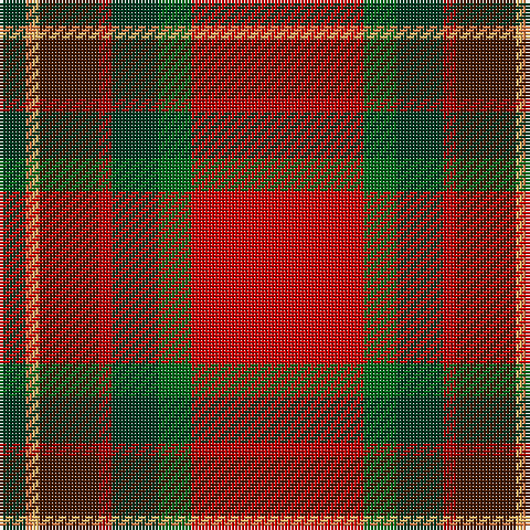 Tartan detail