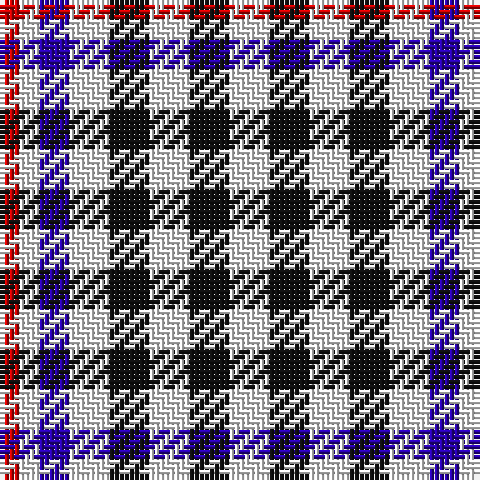 Tartan detail