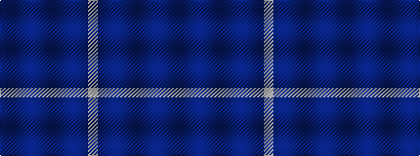 idealised woven sample of pattern BBBBBBBBBW
