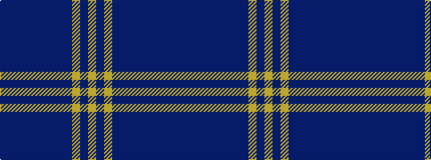 idealised woven sample of pattern BBBBBBBBBYBY