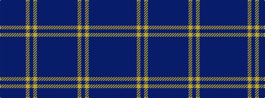 idealised woven sample of pattern BBBBBBBYBYBBBBBB