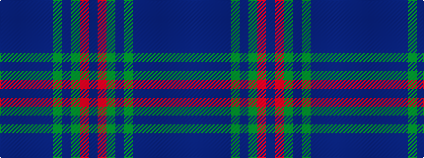 idealised woven sample of pattern BBBBBBGBGRB