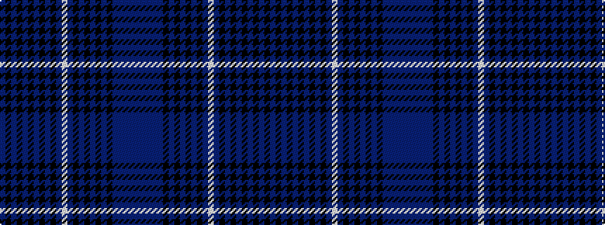 idealised woven sample of pattern BBBBBKBKBKBKBWBKBKBKBKBKB