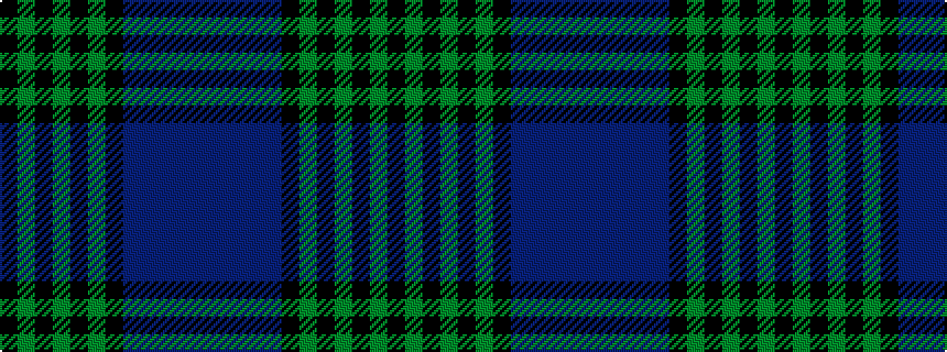 idealised woven sample of pattern BBBBBKGKGKGK