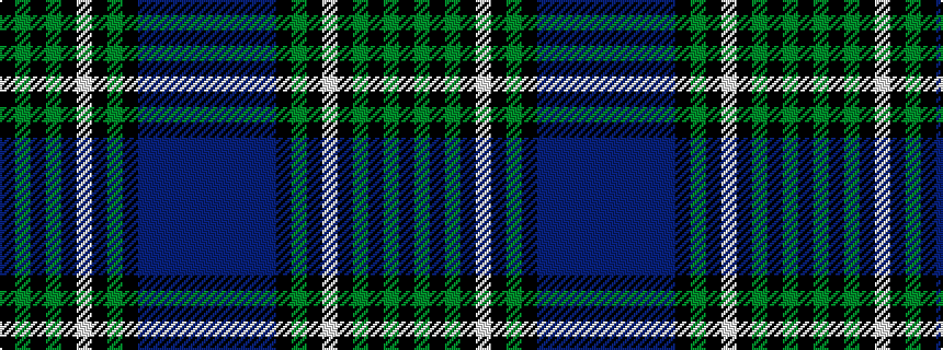 idealised woven sample of pattern BBBBBKGKWKGKGK