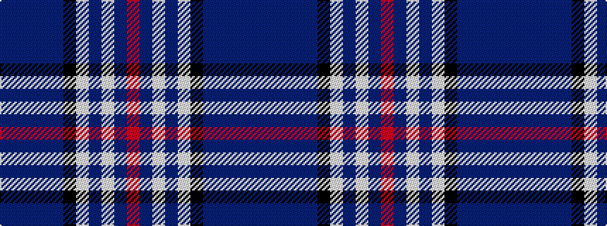 idealised woven sample of pattern BBBBBKWBWBR