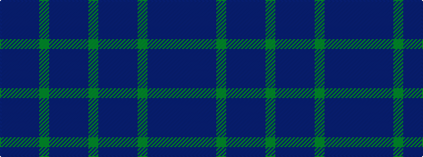 idealised woven sample of pattern BBBBGBBBBG