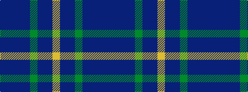 idealised woven sample of pattern BBBBGBBY