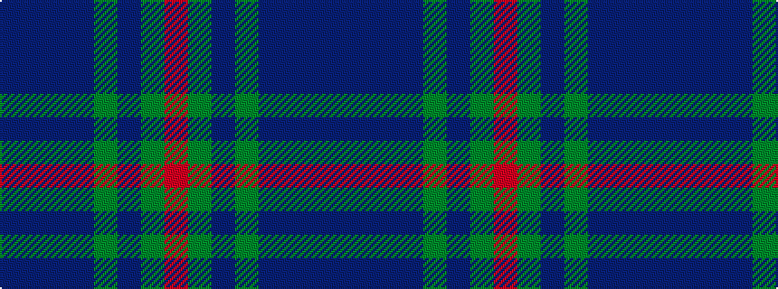 idealised woven sample of pattern BBBBGBGR