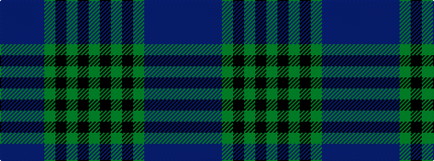 idealised woven sample of pattern BBBBGKGKG
