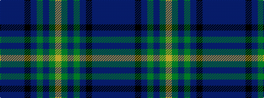idealised woven sample of pattern BBBBKBGBGY