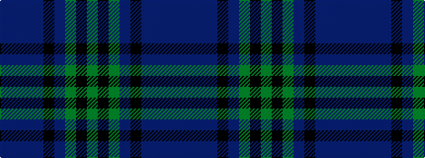 idealised woven sample of pattern BBBBKBGKG