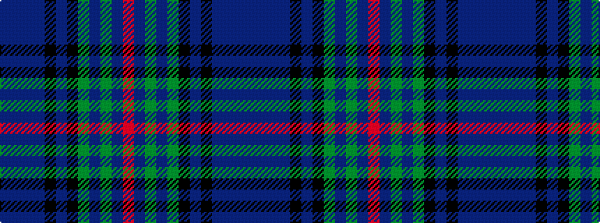 idealised woven sample of pattern BBBBKBKGBGBR