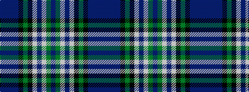 idealised woven sample of pattern BBBBKGKWBWGB
