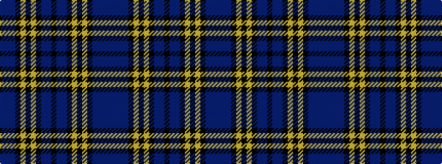 idealised woven sample of pattern BBBBKYKYKBBKBBKYKYKBBB