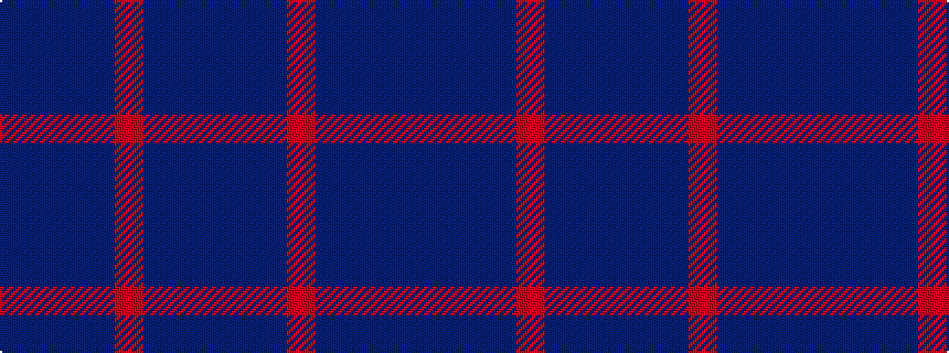 idealised woven sample of pattern BBBBRBBB