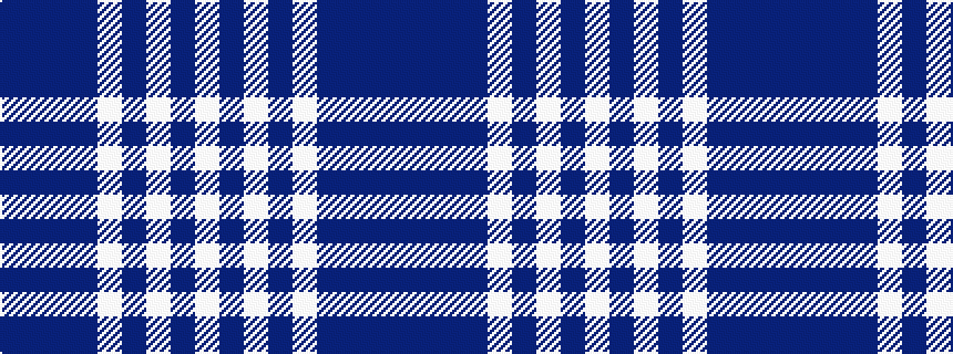 idealised woven sample of pattern BBBBWBWBW