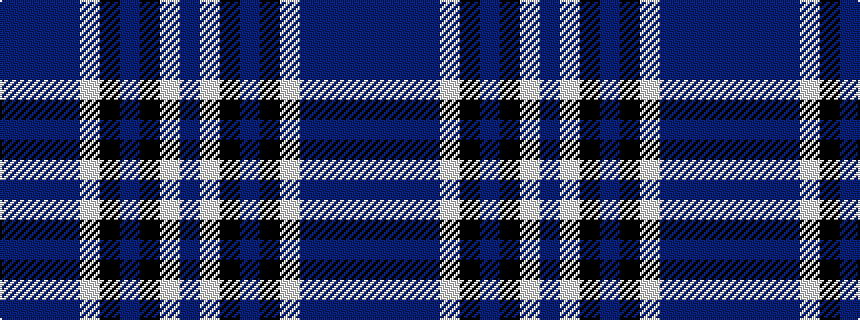 idealised woven sample of pattern BBBBWKBKWB