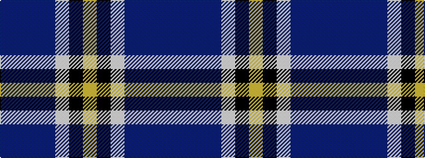 idealised woven sample of pattern BBBBWKY